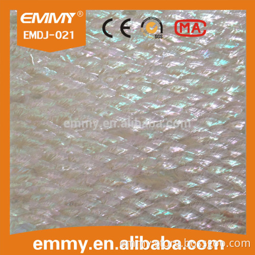 China factory wholesale thickness mother of pearl shell tile wallpaper panel shell sheet